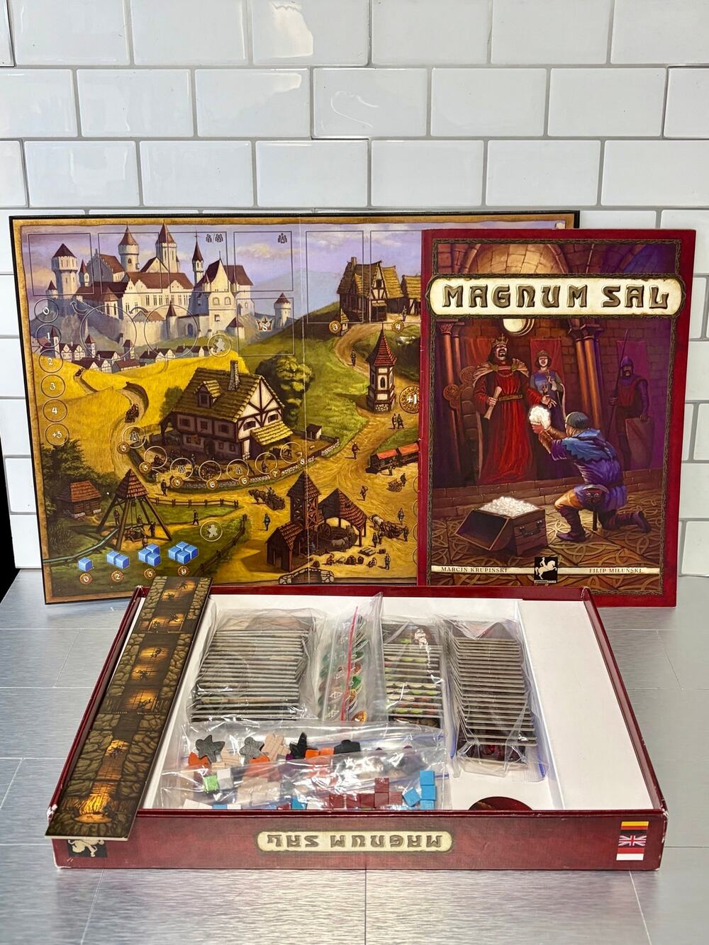 Magnum Sal 2010 Board Game (Complete!) English German Polish Pre-Owned